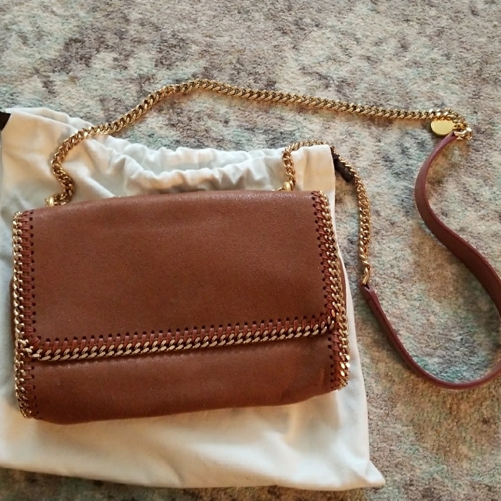 Stella McCartney Bronze/Rose Crossbody (worn 3x)